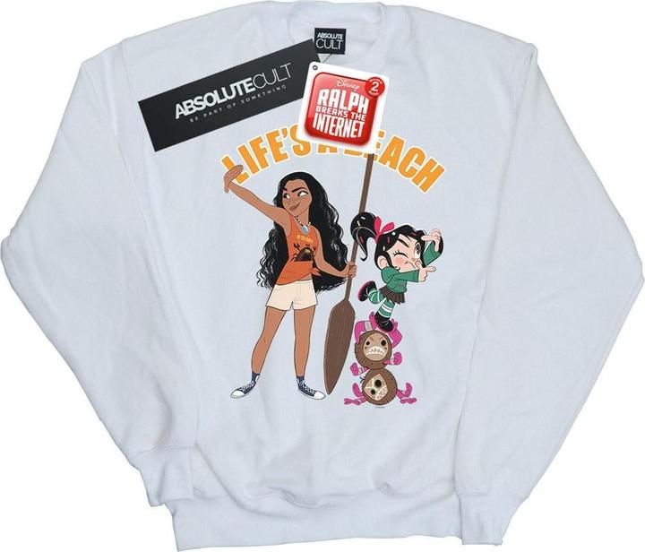 Immagine prodotto Disney Wreck It Ralph Moana And Vanellope Felpa Uomo (XL)