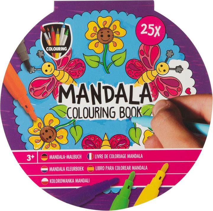 Image du produit Grafix Livre de coloriage Mandala, 25 pages à colorier