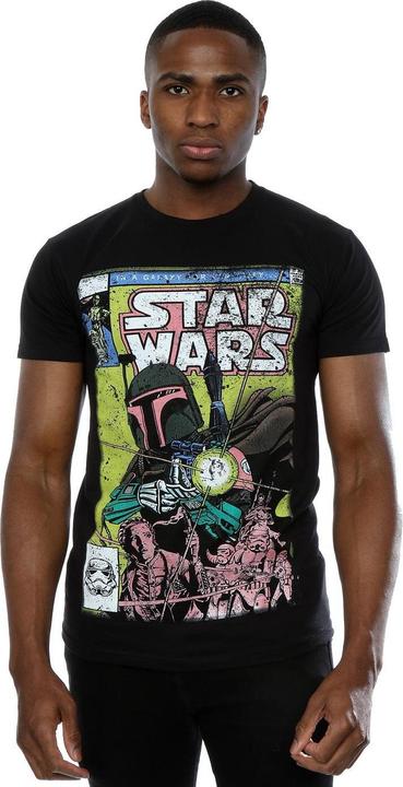 Image du produit Star Wars - T-shirt BOBA FETT COMIC - Homme (XL)