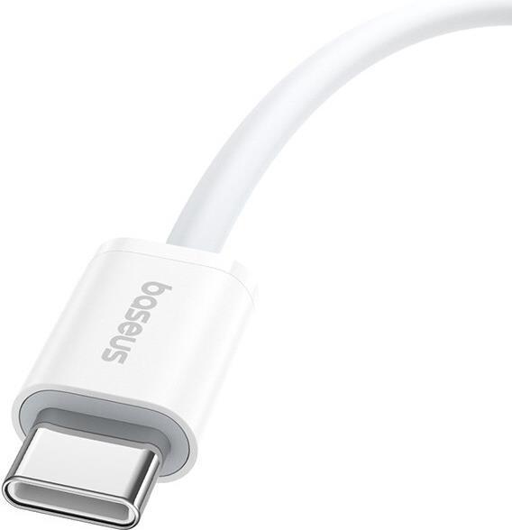 Produktbild Baseus Superior Series II USB-C – USB-C 30 W 480 Mbit/s Kabel 1 m – Weiss (1 m, USB 2.0)