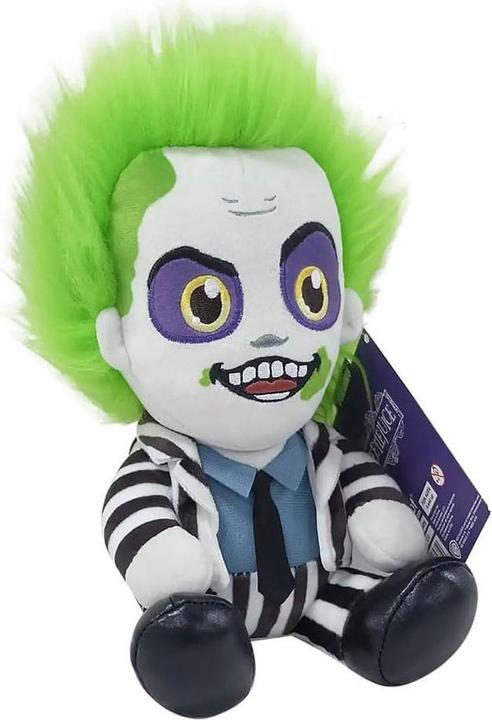 Image du produit Kidrobot Beetlejuice Phunny Figure en peluche Beetlejuice Sitting with Striped Outfit 18 cm (18 cm)