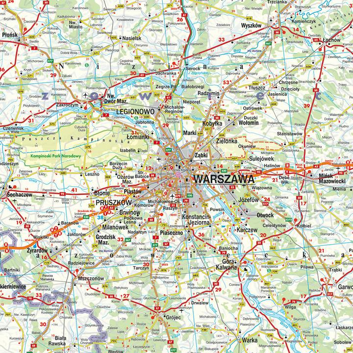 Produktbild Polen, Strassenkarte 1:500.000, freytag & berndt