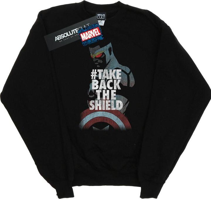 Produktbild Captain America Sam Wilson Take Back The Shield Sweatshirt (S)