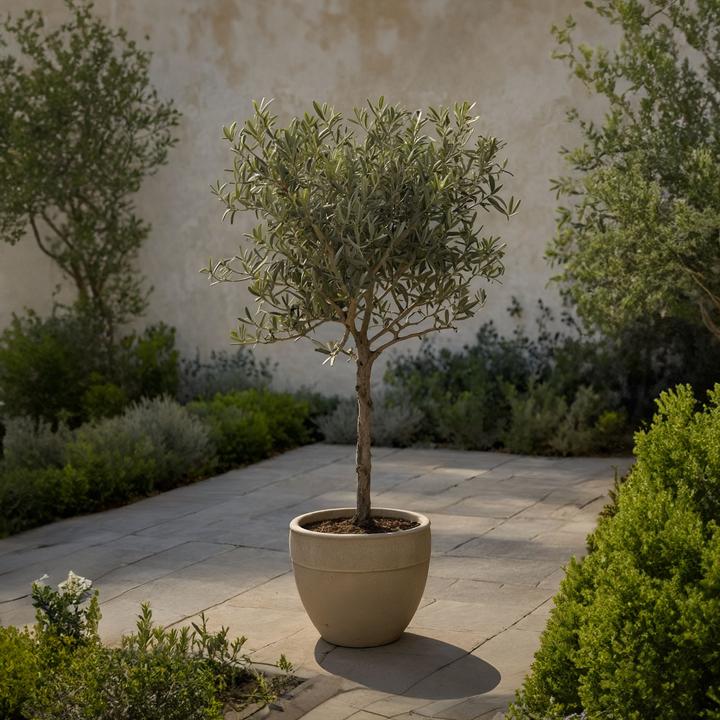 Actual product image Plant in a Box Olea Europaea - Olive tree (100 cm)