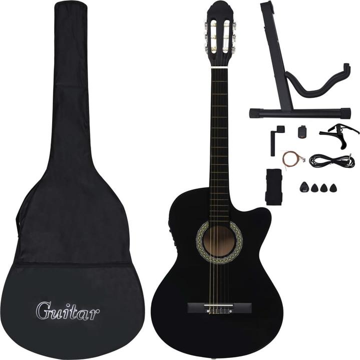 Immagine prodotto VidaXL Noll (Chitarra occidentale, Plastica rigida, Legno di tiglio)