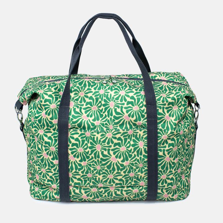 Produktbild Kind Bag Weekender Abstract Flowers - Green+Pink (560 l)