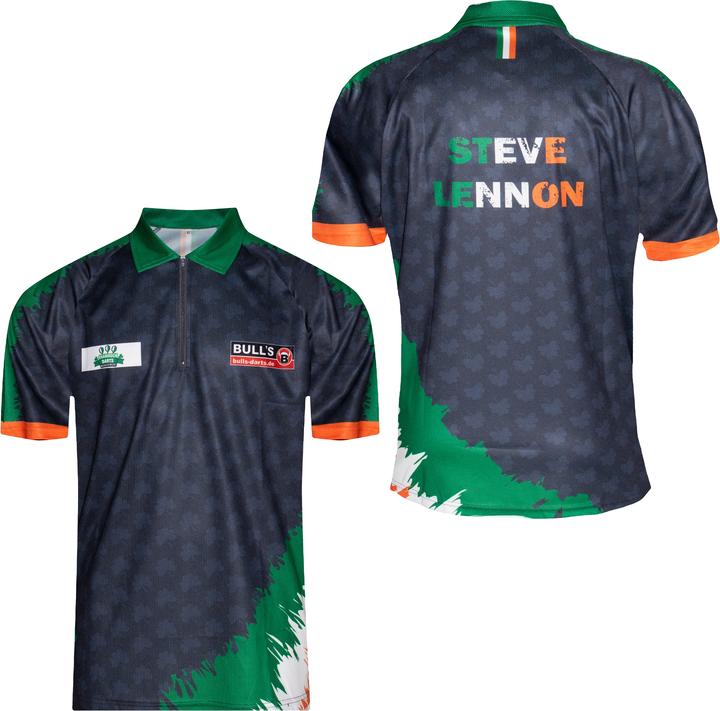Produktbild Bull's Dart-Shirt Steve Lennon 2020 Edition (S, M, L, XL, XXL, 3XL)