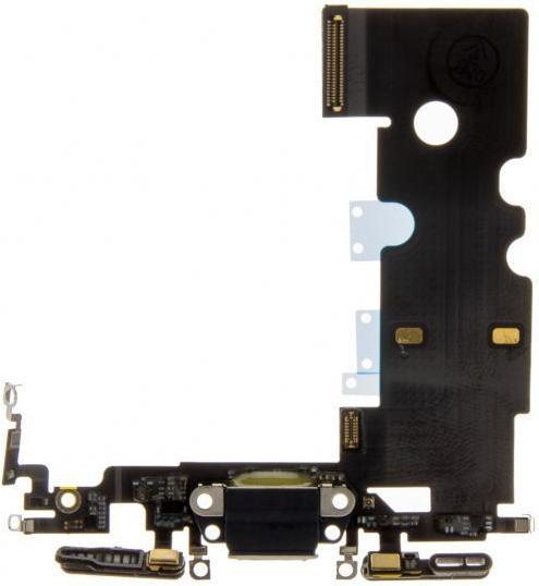 Image du produit - iPhone SE 2022 Câble flexible avec connecteur de charge noir