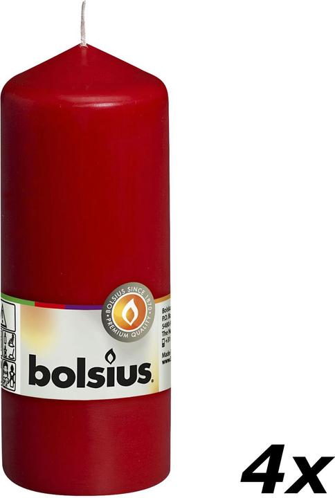 Immagine prodotto Bolsius Set di 4 candele a colonna (4 pz.)