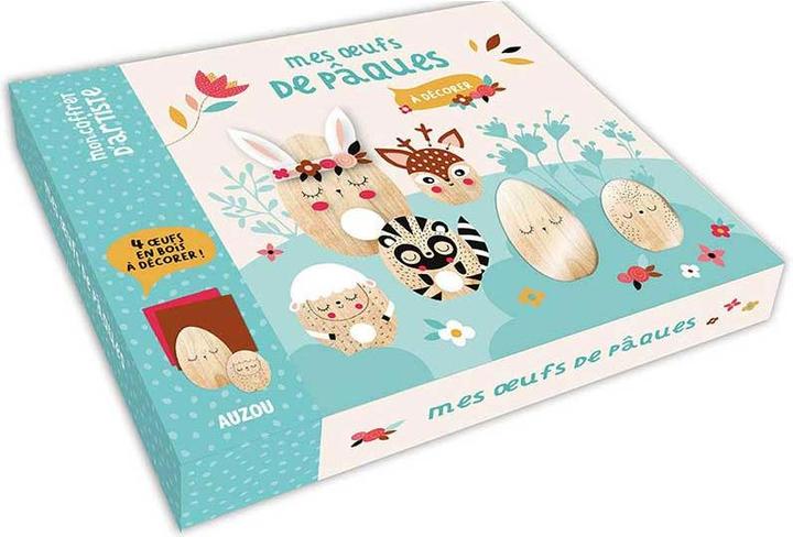 Immagine prodotto Ma pochette d'artiste / Mes Jolis Oeufs En Bois à décorer