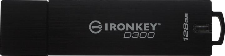 Image du produit Kingston IronKey D300 (128 Go, USB-A, USB 3.0)