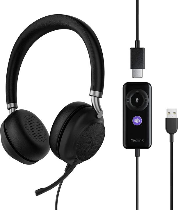 Actual product image Yealink UH 38 (Wireless, Cable, USB-A)