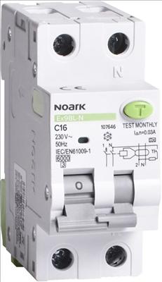 Noark Electric FI/LS 1P+N 6kA 16A 30mA Typ A