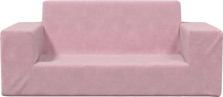 Produktbild VidaXL Kindersofa 2-Sitzer Rosa Weich Plüsch (Kindersofa)
