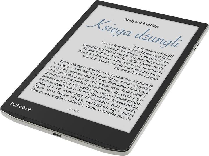 Productafbeelding PocketBook InkPad Color 2 (7.80", 32 GB, Maanzilver)