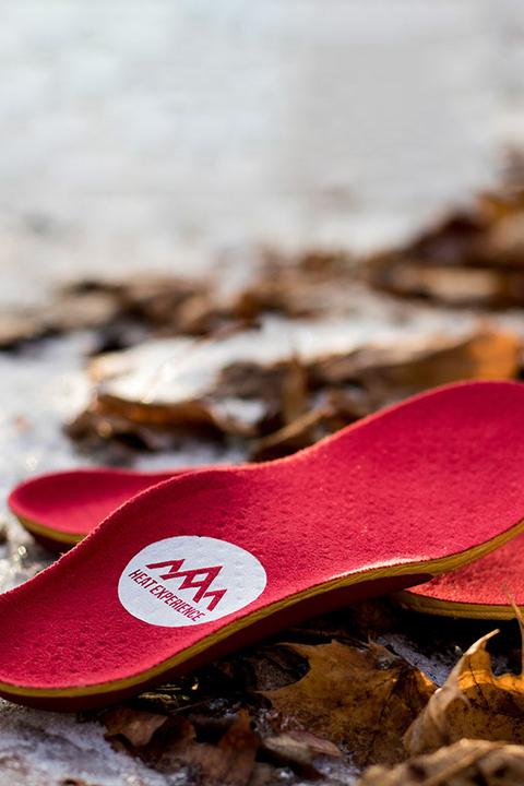 Actual product image Heat Experience HeatX Heated Insoles S Red - EU35/37