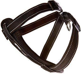 EzyDog Harness Neoprene Black M 10-19Kg Walking/Car Harness - (605.0318) (M, Dog, General)