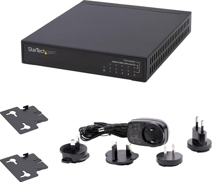 Image du produit StarTech Commutateur Gigabit 5 ports - Commutateur non administrable - Commutateur réseau/réseau (5 ports)