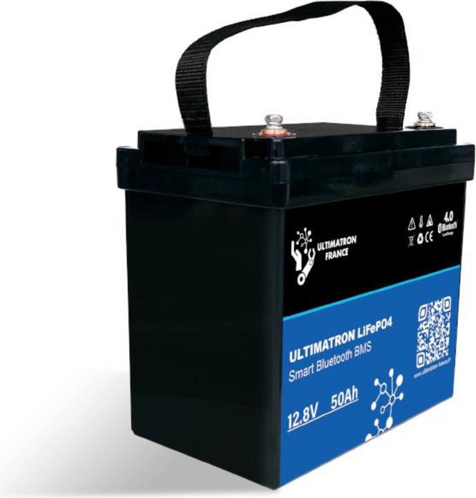 Image du produit Ultimatron UBL-12V-50Ah Batterie d'alimentation LiFePO4 (12 V, 50 Ah)
