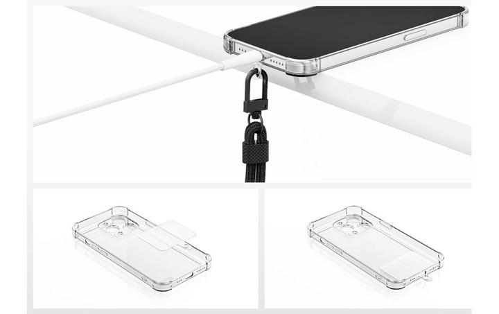 Actual product image 4smarts Universal mobile phone chain PhonoLace rose gold
