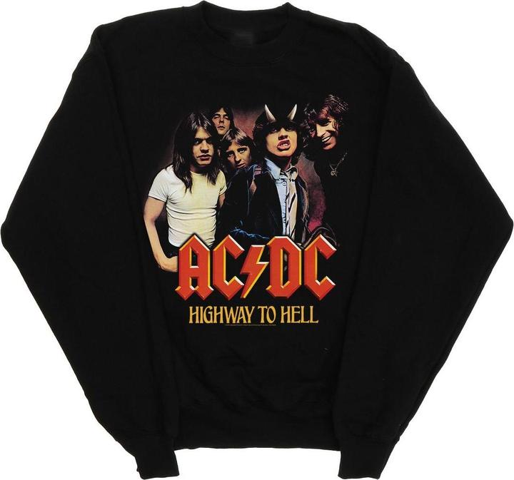 AC/DC Highway To Hell Gruppe Baumwolle Sweatshirt