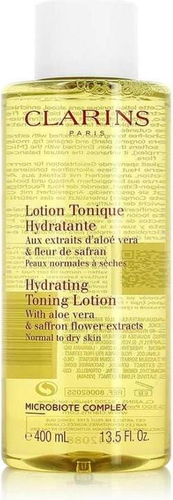 Nutritional values and ingredients Clarins Lotion Tonique Hydratante (Cleansing lotion, 400 ml)