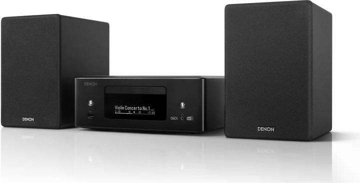 Denon CEOL N12 DAB (Airplay, Multiroom, Spotify Connect, WLAN, Bluetooth, CD Player, 2x 65 W)