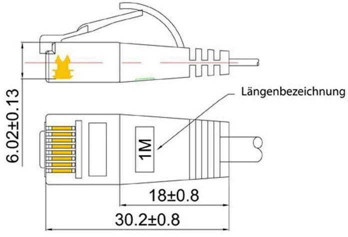 Image du produit Wirewin Câble de réseau (UTP, CAT6, 15 m)
