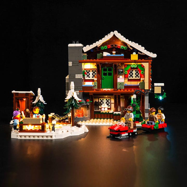 Image du produit BrickBling LED Licht Set für LEGO Almhütte (10325) inkl. Fernbedienung