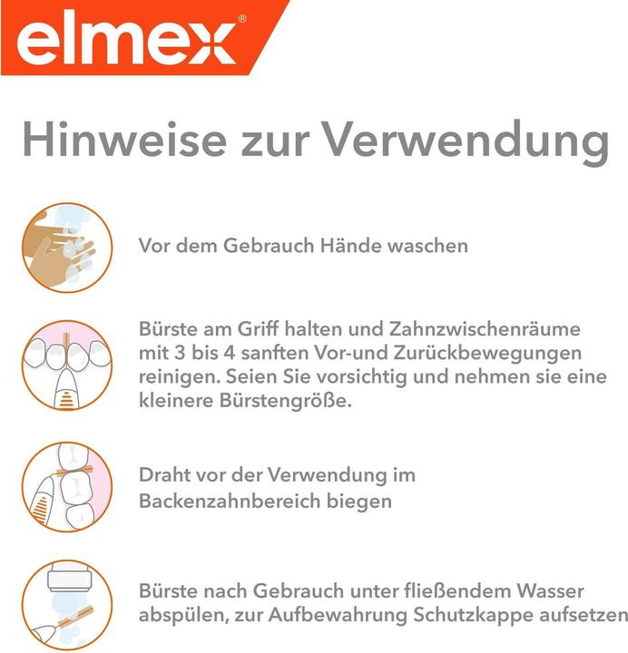 Produktbild Elmex Rot, Grösse 2 (8 x, 2 mm)