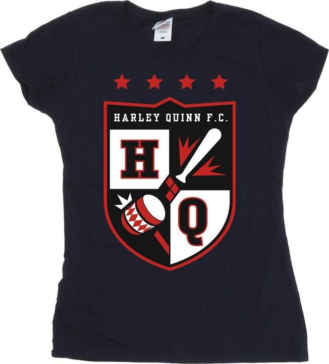 Image du produit Justice League - T-shirt HARLEY QUINN FC POCKET - Femme (L)