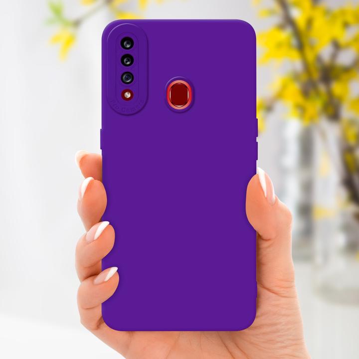Actual product image Cadorabo Case for Samsung Galaxy A20s in TPU Fluid LM162 Style (Samsung Galaxy A20s)