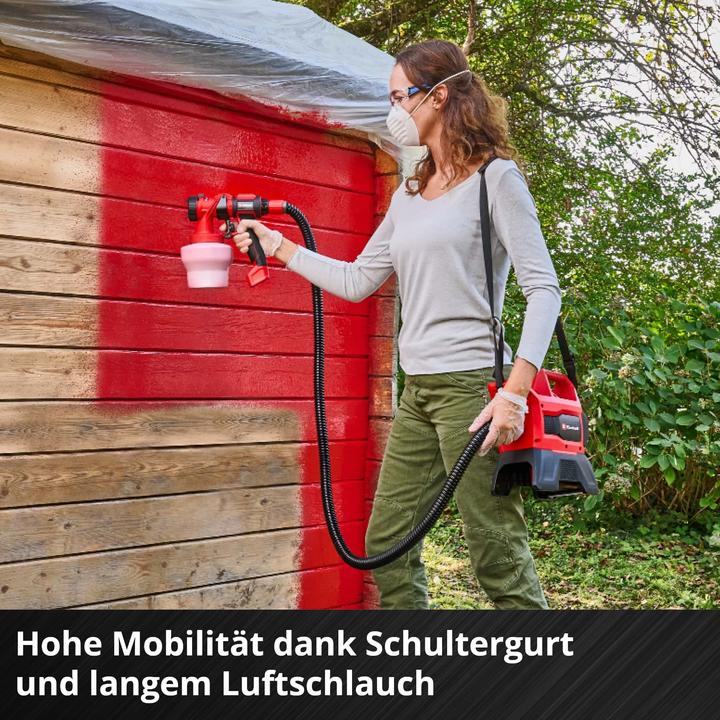 Produktbild Einhell Akku-Farbsprühsystem TE-SY 18/90 Li Kit (1x 4,0 Ah)