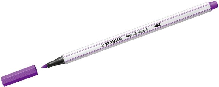 Actual product image STABILO Pen 68 brush Premium felt-tip pen (Lilac, 1 x)