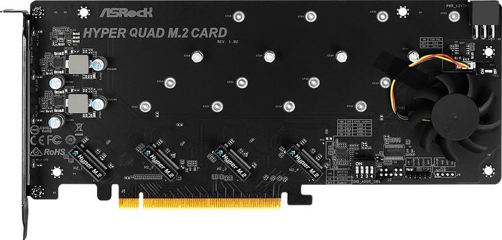 Image du produit AsRock Carte Hyper Quad M.2