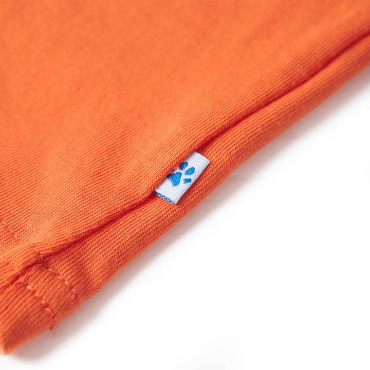 Image du produit VidaXL T-shirt enfant orange clair 116,Matière : 100 (116)