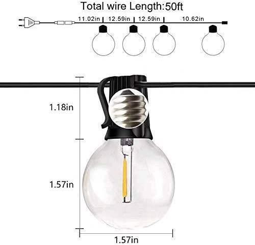 Actual product image Bomcosy 15M outdoor LED fairy lights (15 m)