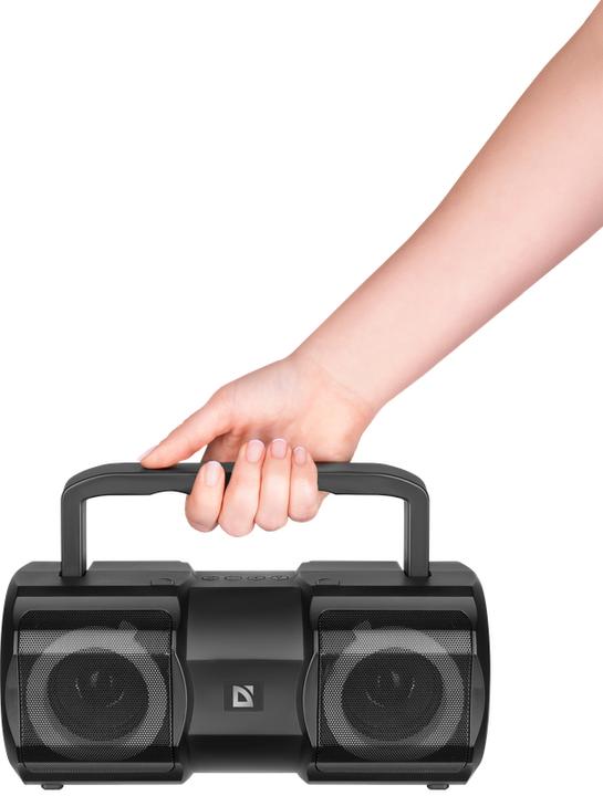 Image du produit Defender HAUT-PARLEUR BEATBOX 20 BLUETOOTH 20W LIGHT/BT/MIC/FM/USB/TF (5 h, Fonctionnement sur piles)