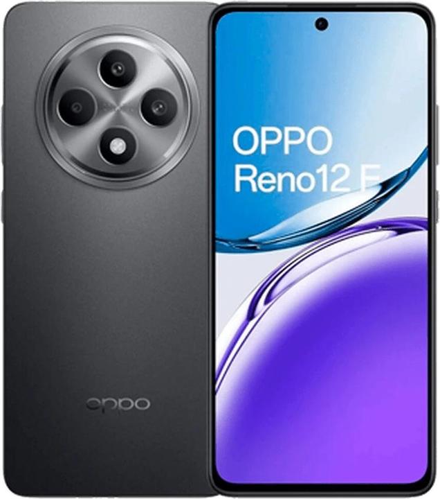 Actual product image OPPO Reno12 F 4G (256 GB, Mat Gray, 6.67", Dual SIM, 50 Mpx, 4G)