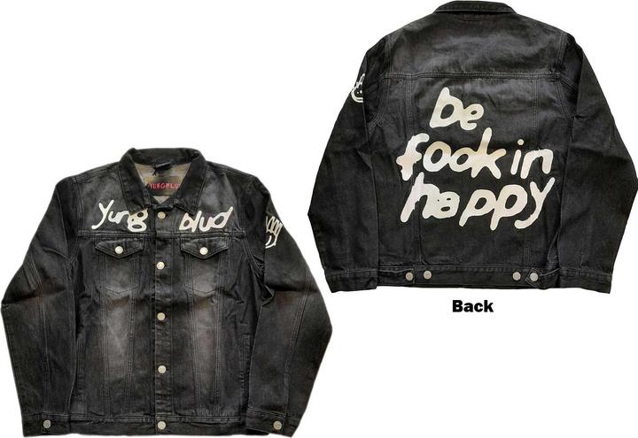 Produktbild Yungblud Be Fooking Happy Denim-Jacket (M)