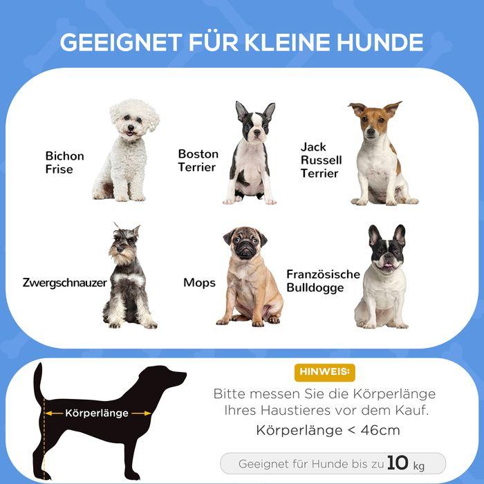 Actual product image Swisshandel24 Dog bed, foldable, robust & comfortable, up to 10kg, 71x58x20cm, grey (Dog)