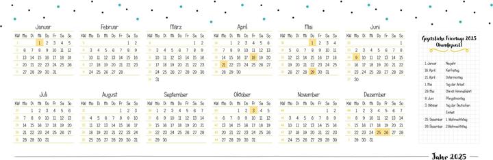 Produktbild Der Tischkalender 2025/26 (Harter Einband)