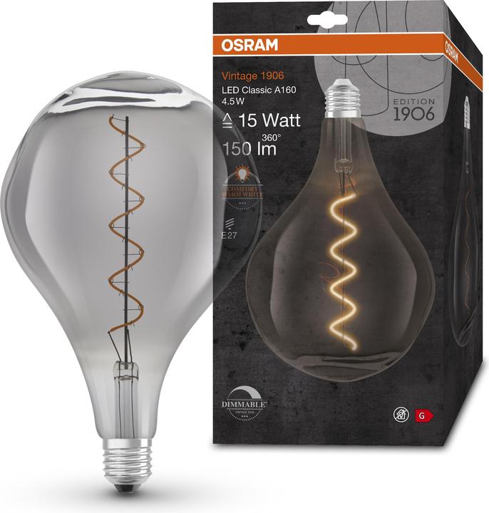 Immagine prodotto Osram Annata 1906 (E27, 4.50 W, 150 lm, 1 x, G)