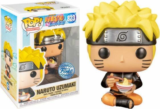 Actual product image Funko POP! Naruto Shippuden - Naruto Uzumaki with Noodles Exclusive