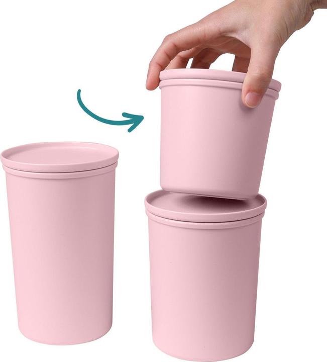 Produktbild Awave Frischhaltedose 500 ml, mit rPET, rosé (0.50 l)