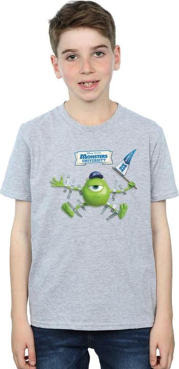 Image du produit Disney - T-shirt MONSTERS UNIVERSITY TAPED MIKE - Garçon (116)