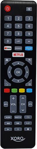 Actual product image Xoro HTL 2477 59.9 cm (23.6" ) HD Smart TV WLAN Black (Energy class F). (24", LED, HD ready)