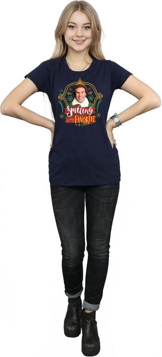 Immagine prodotto Elf Buddy Smiling Maglietta Donna (L)