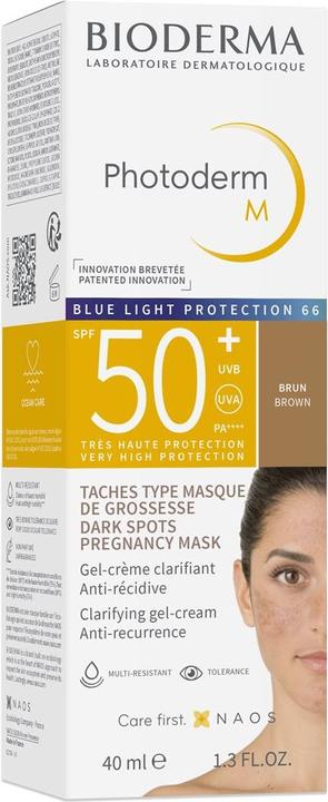 Produktbild Bioderma Photoderm M Gel-Cream Farbe Braun Spf50 40ml (Sonnencreme, SPF 50, 40 ml, 0.50 g)