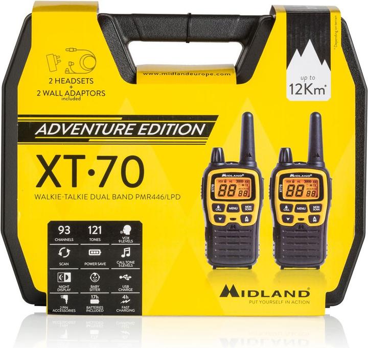 Productafbeelding Midland XT70 avontuur (12 km)